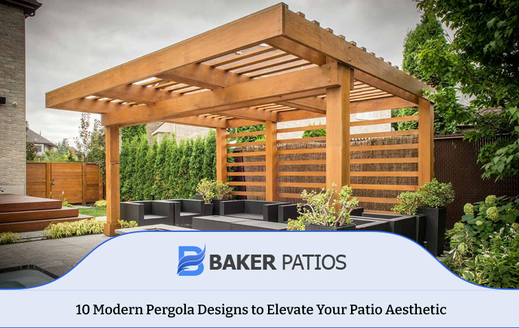 Traditional Wooden Pergola Design for Patios Classic wooden pergola design enhancing outdoor patio